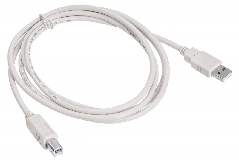 32620 Кабель USB 2.0 A-B (m-m) 1.8м серый (Интерфейсные кабели и адаптеры / Периферия и аксессуары) - It-monolit: компьютеры, и комплектующие.