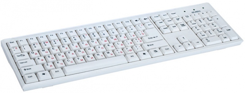 25535 Клавиатура SVEN Standard 303 USB белая (Клавиатуры, мыши / Периферия и аксессуары) - It-monolit: компьютеры, и комплектующие.