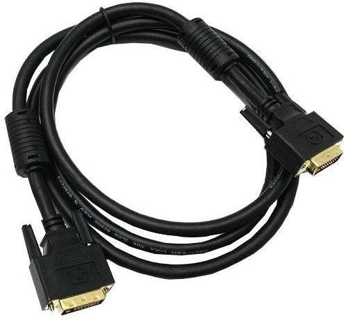 23516 Кабель DVI DVI-D(m)/DVI-D(m) 1.8м феррит.кольца (Интерфейсные кабели и адаптеры / Периферия и аксессуары) - It-monolit: компьютеры, и комплектующие.