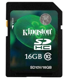 15053 Карта памяти SDHC 16Gb class10 Kingston(SD10VG2/16GB) (Флеш, карты памяти, картридеры / Носители информации) - It-monolit: компьютеры, и комплектующие.